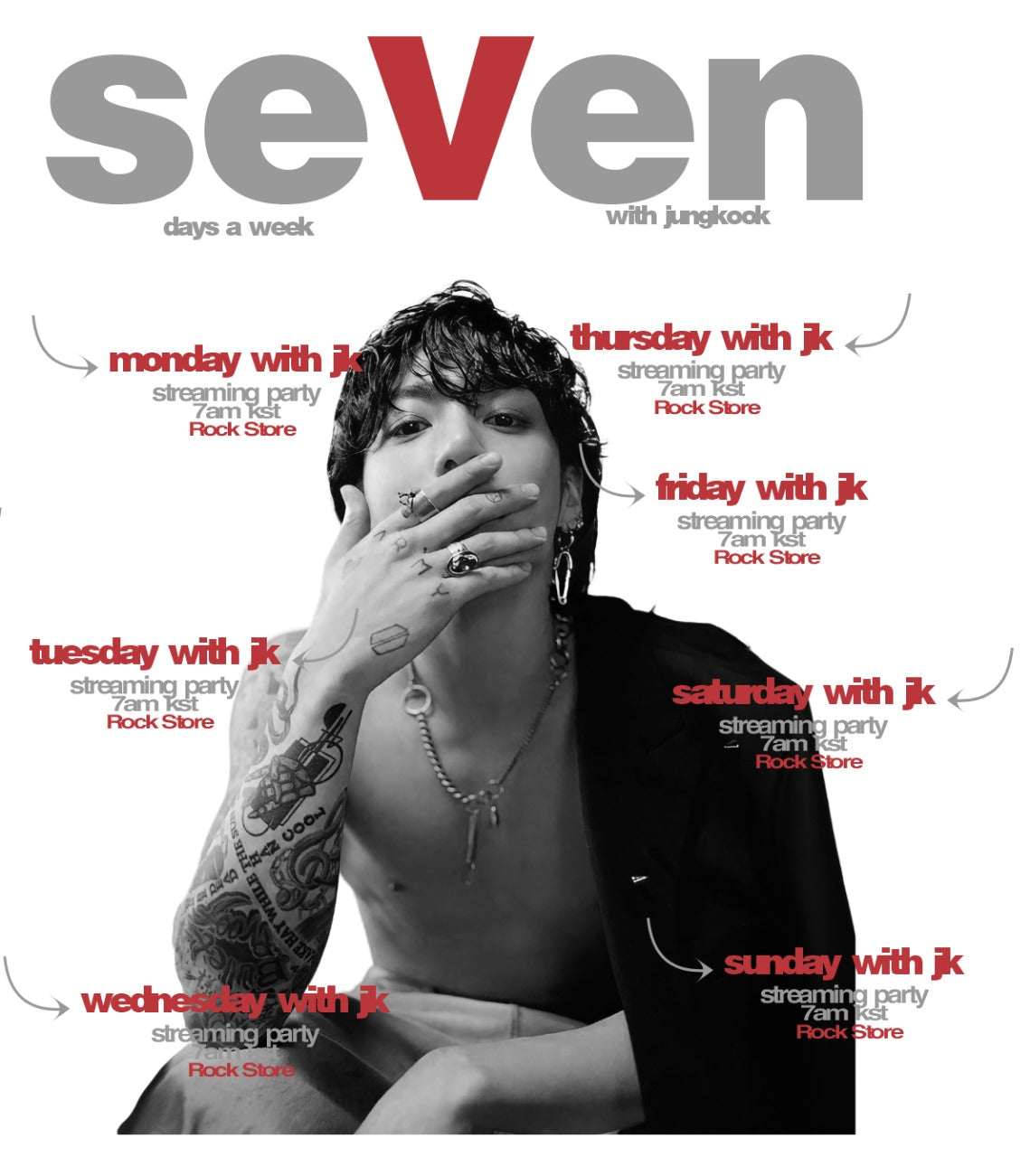 T shirt seven