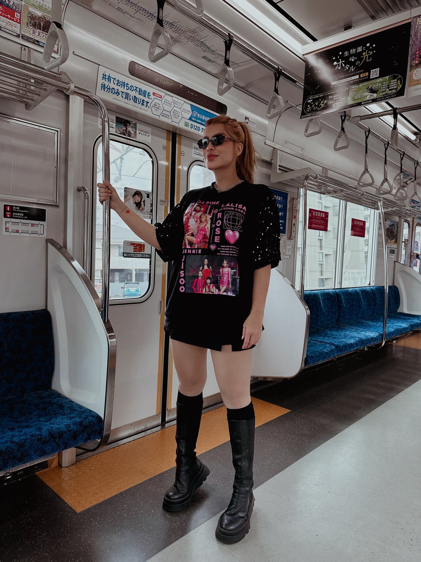 Blackpink camisa oversized