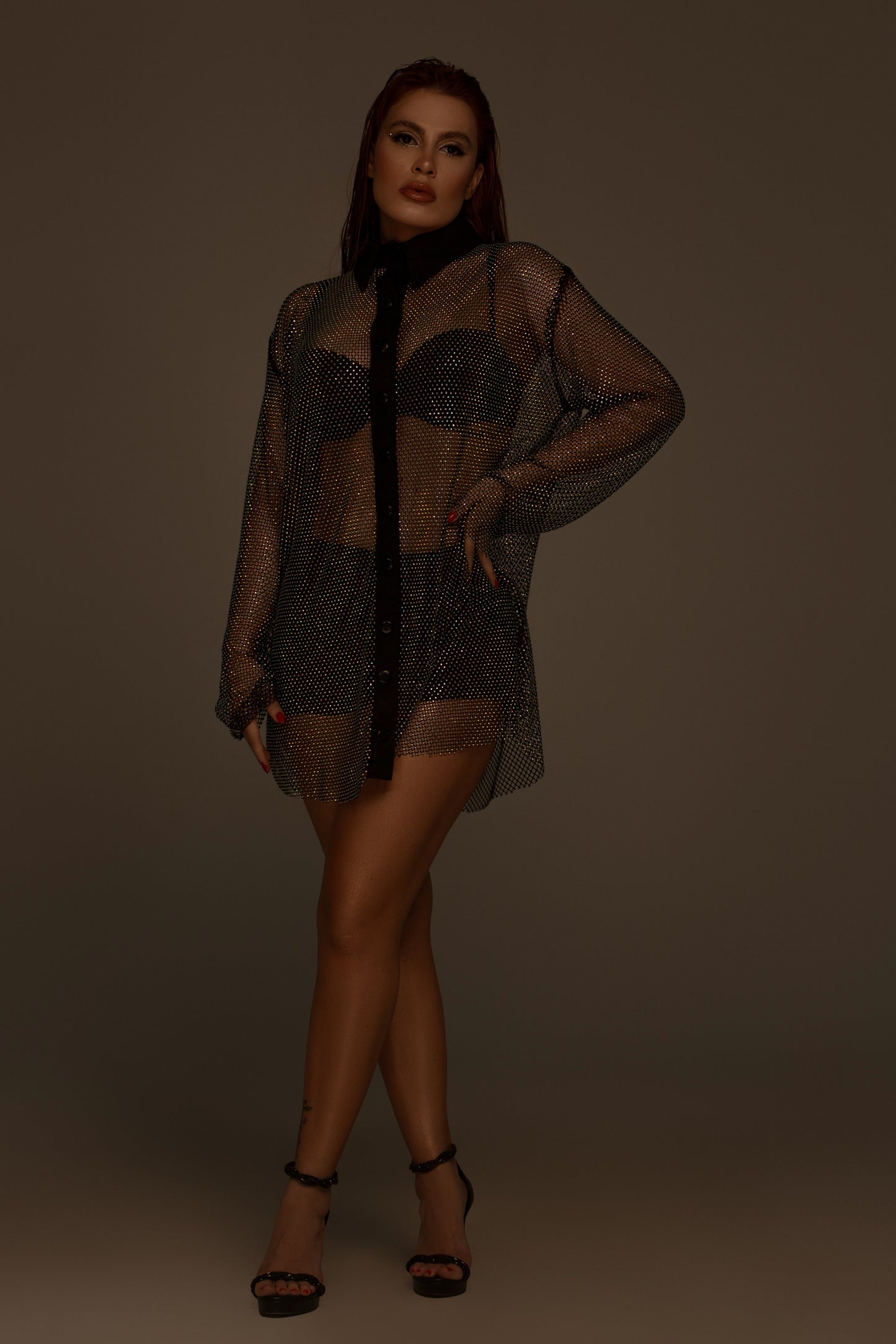 Chemise cravejada