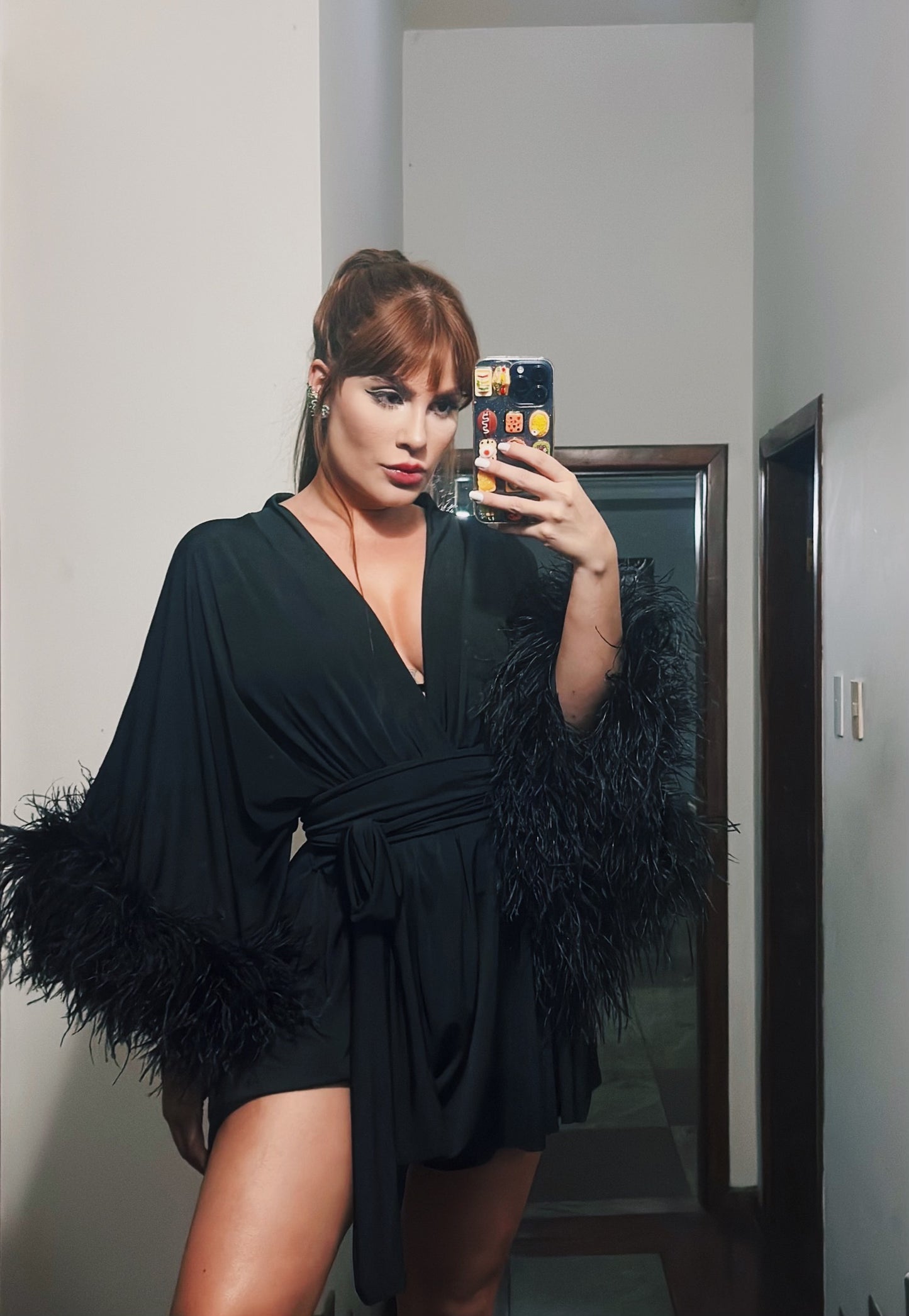 Kimono plumas