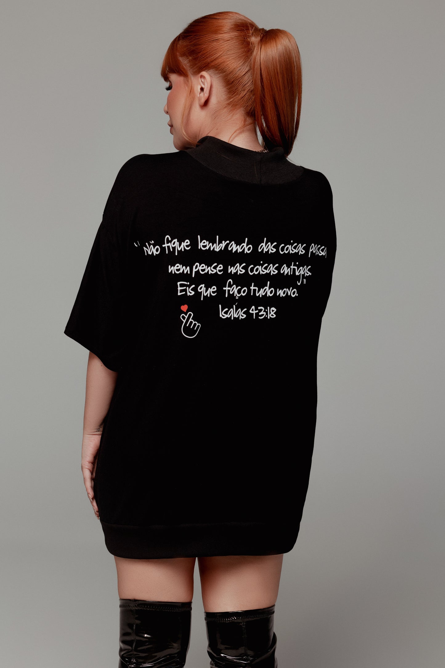Camisa Yeshua oversized