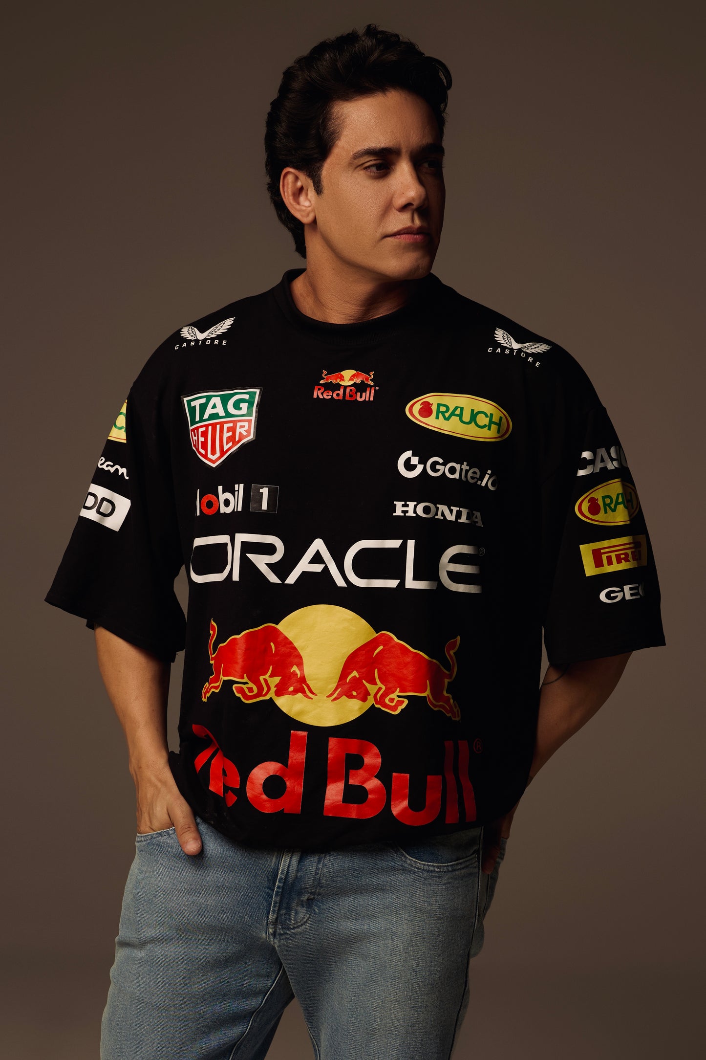 Camisa racing oversized