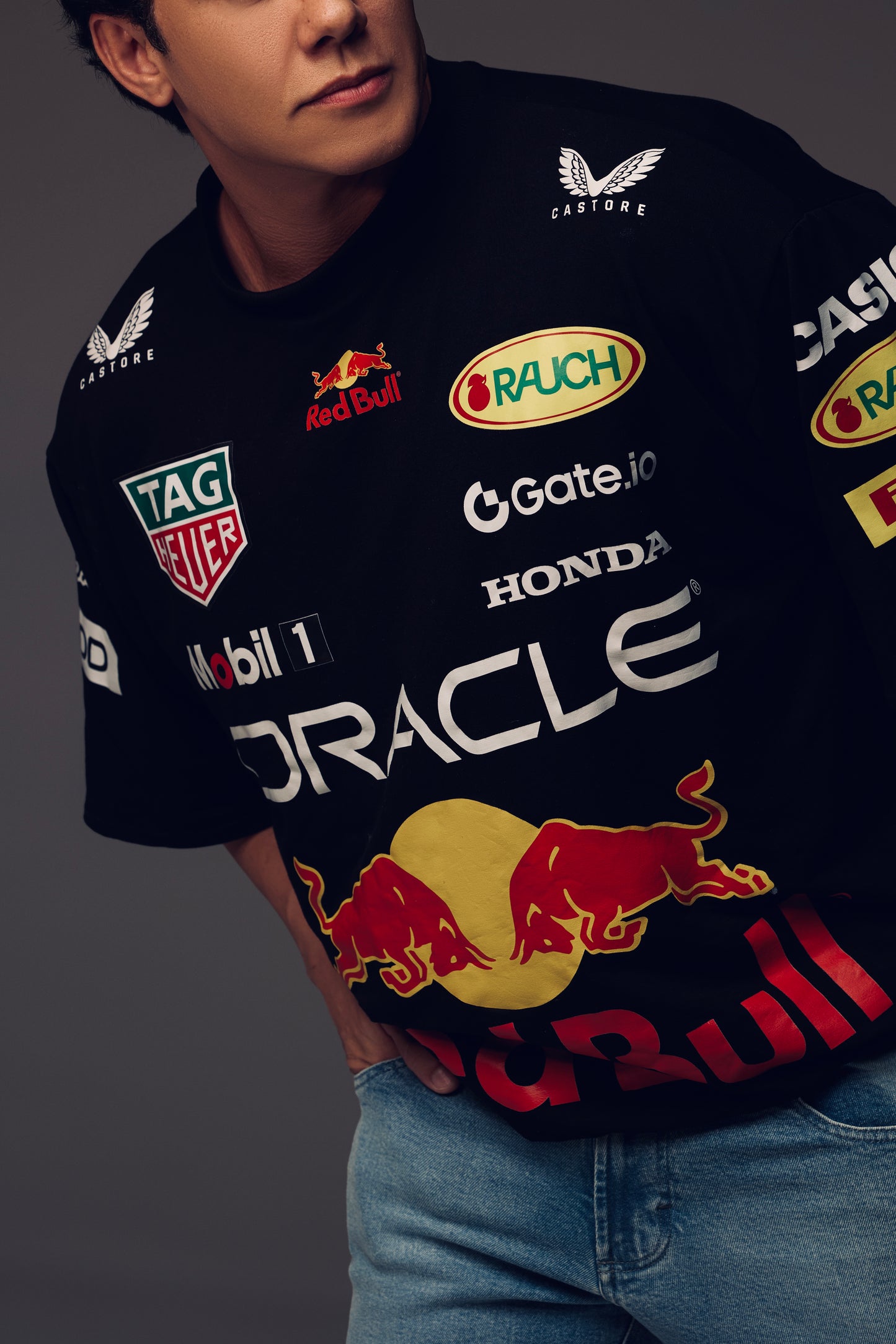 Camisa racing oversized