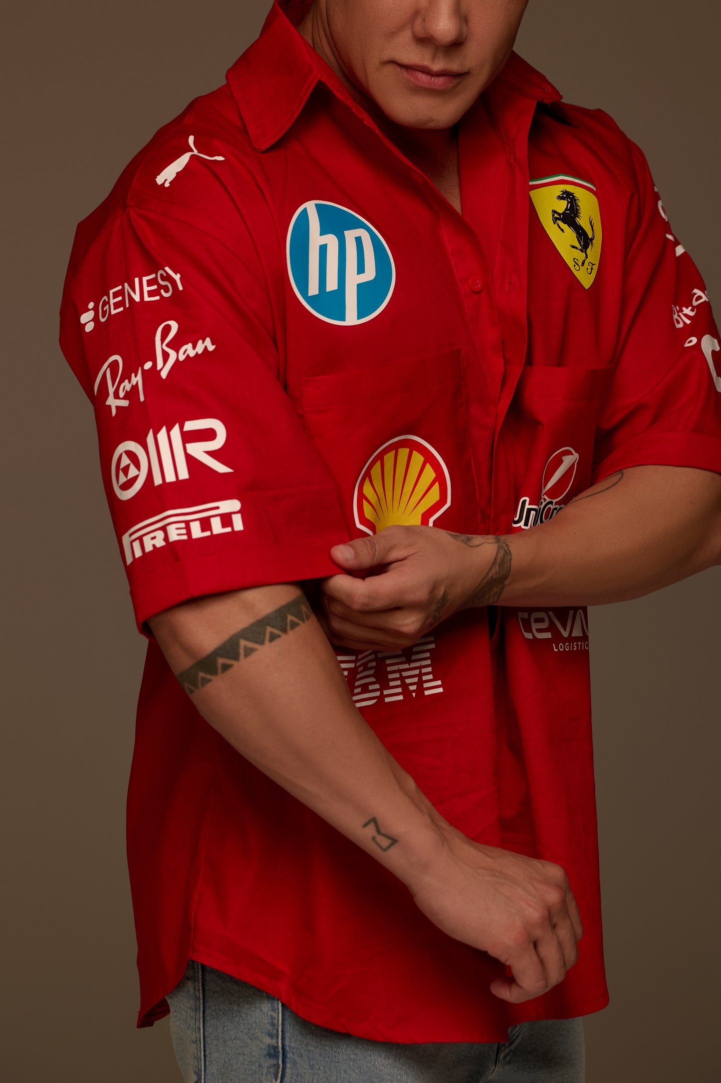 Camisa Ferrari