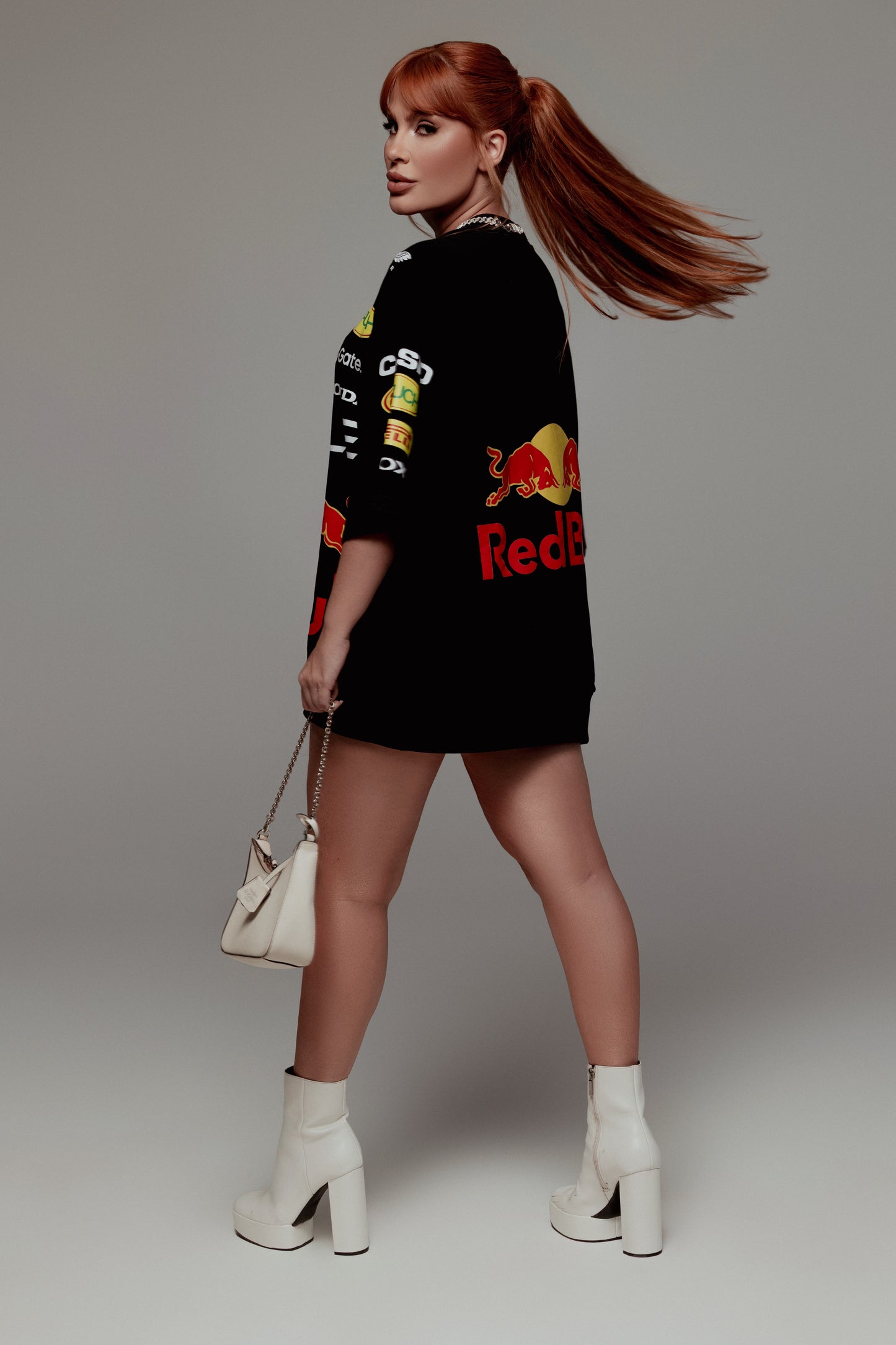 Camisa racing oversized