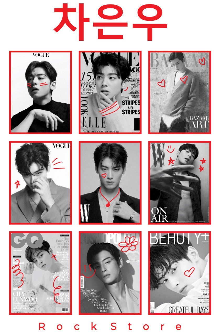 Tshirt Cha eun woo