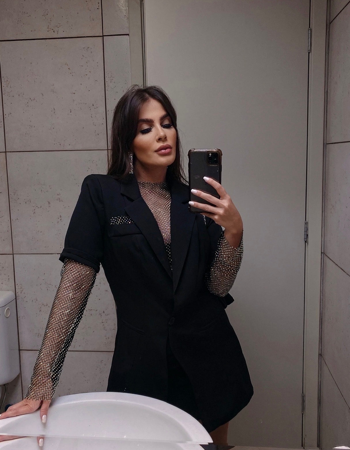 Blazer cravejado