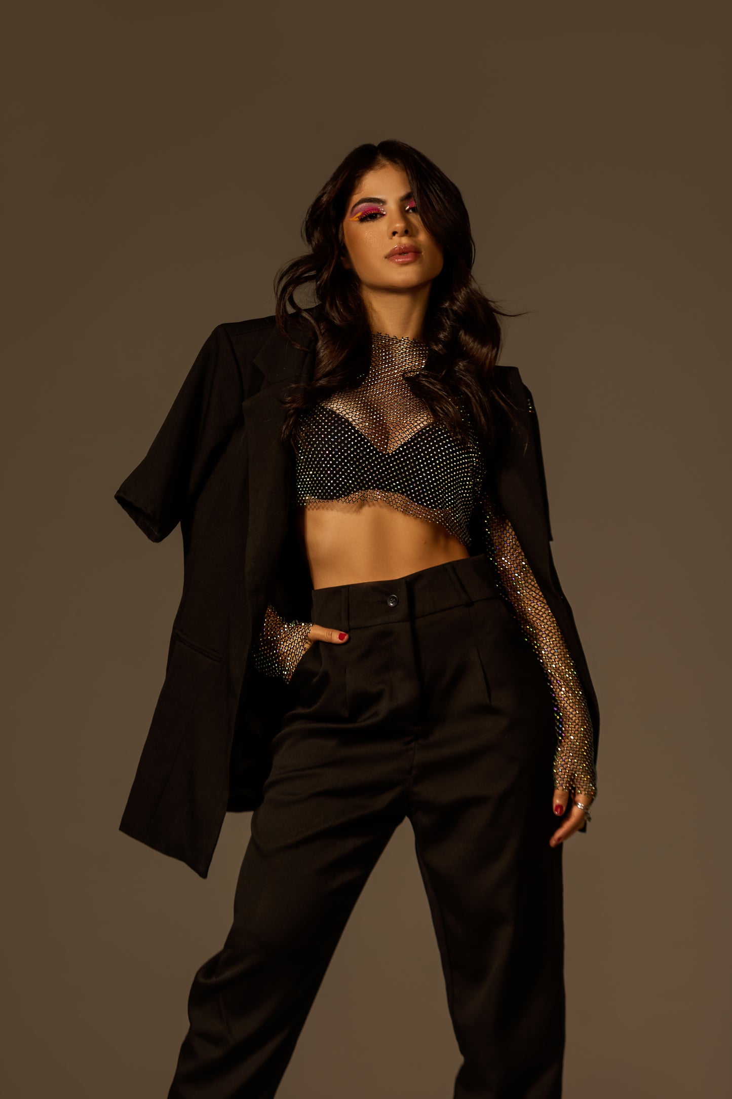 Blazer cravejado