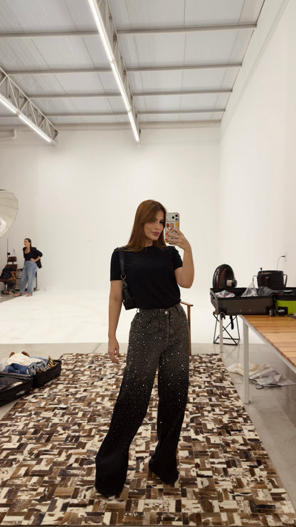 Calça cristais