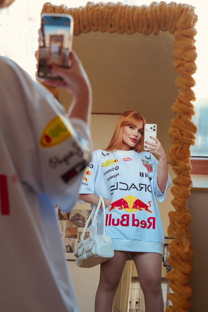 Camisa racing oversized