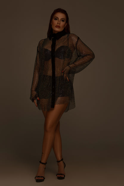 Chemise cravejada