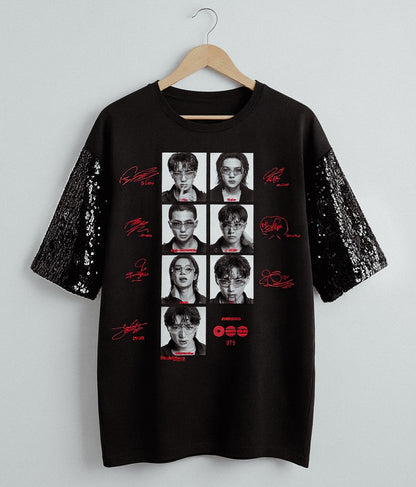 Camisa oversize bts arirang
