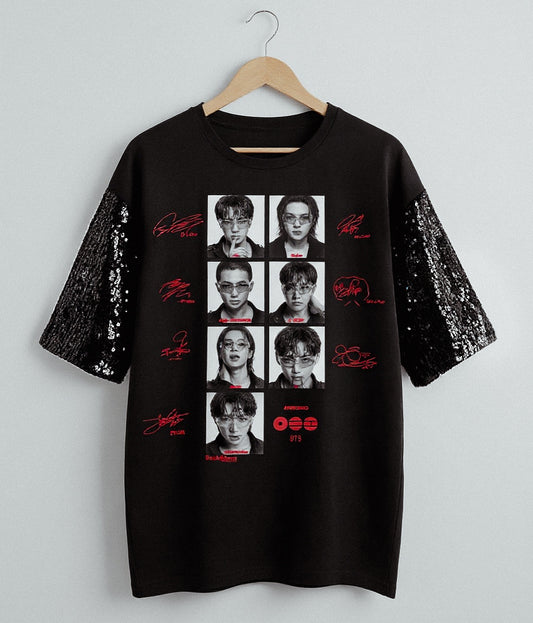 Camisa over bts arirang