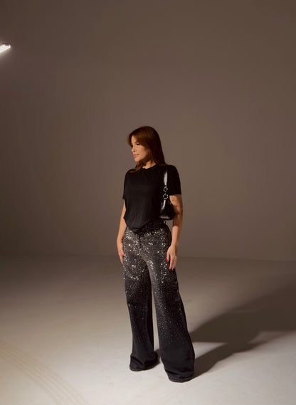 Calça cristais