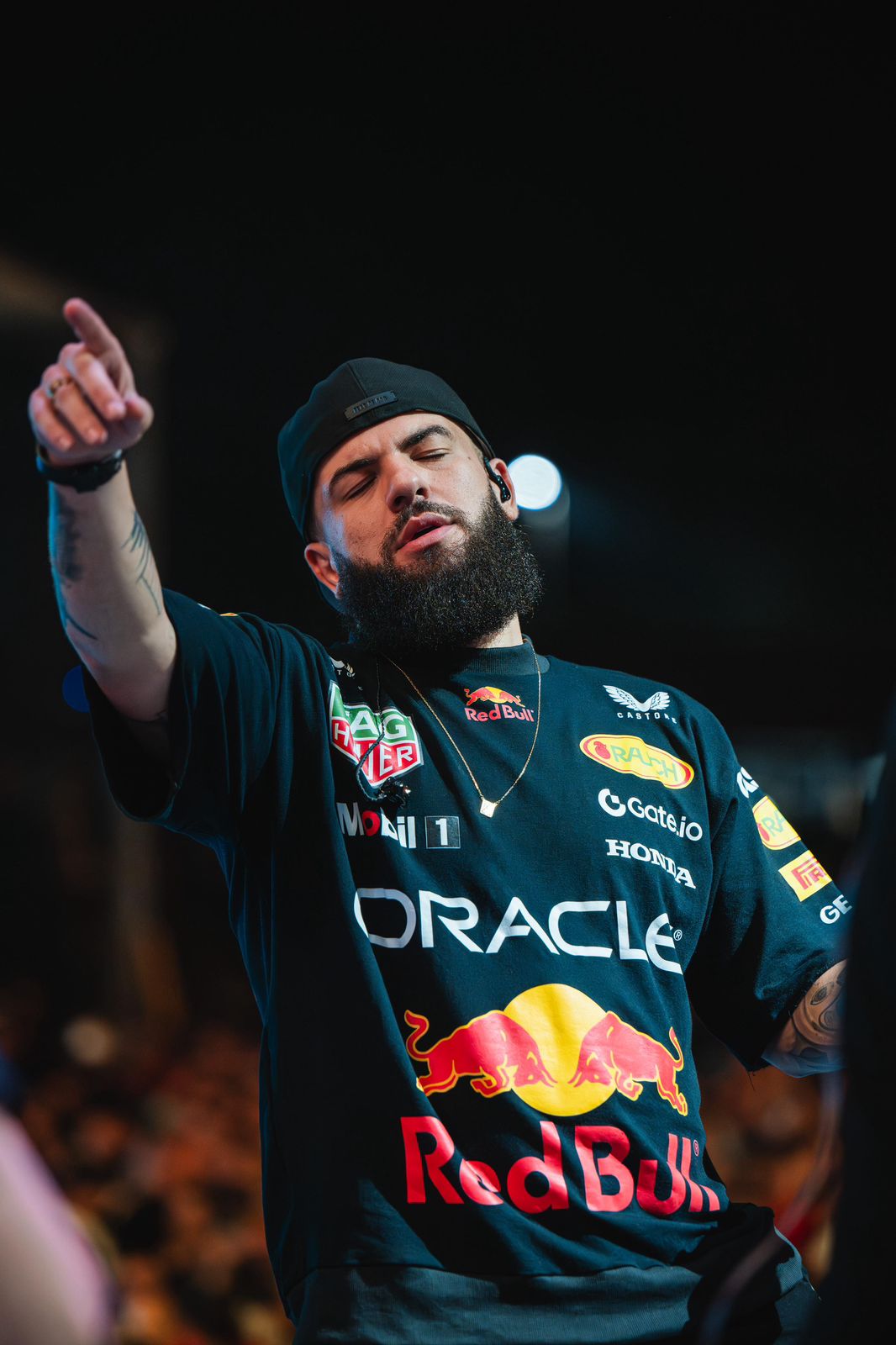 Camisa racing oversized