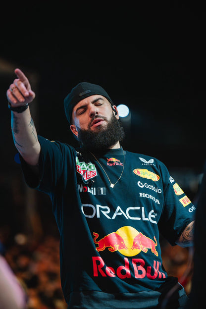 Camisa racing oversized