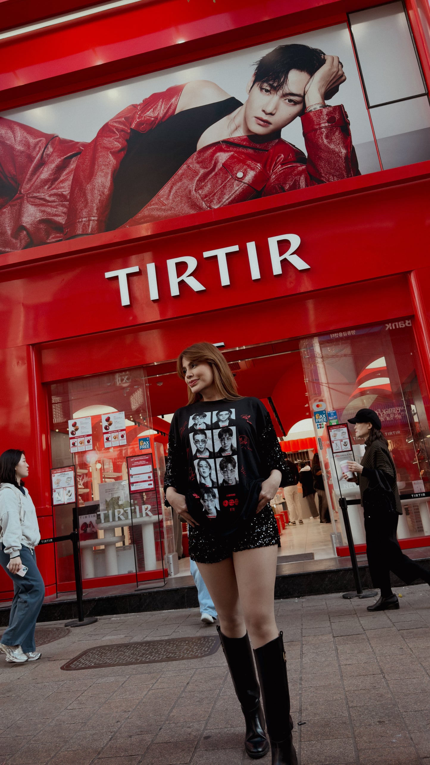 Camisa oversize bts arirang